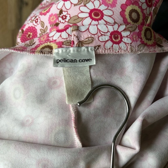 PELICAN COVE VINTAGE HALTER FLORAL MINI DRESS - Picture 6 of 7